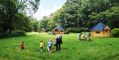 Newstead Abbey camping pods