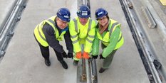 Final Clifton Tram track