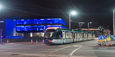 overnight tram testing to ng2