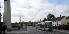 Tram Southchurch Drive May 2015