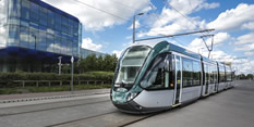 Tram Chilwell Line NG2 Business park May 2015