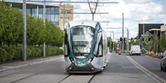 Tram Chilwell Line NG2 Business park May 2015