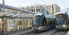 Tram extension launch