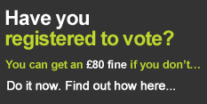Have you registered to vote?
