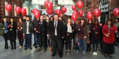 Flash Mob at Railway Station