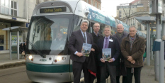 Tram book launched in Nottingham