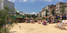 Nottingham Beach is back in the city on Friday