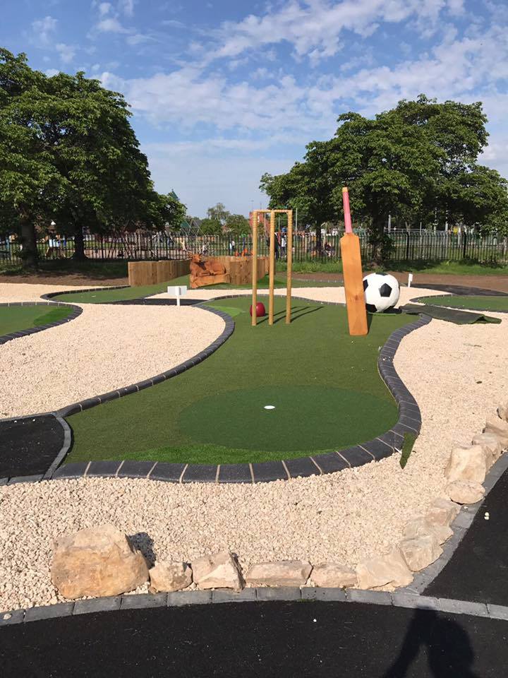 A round at Highfields Park? New 18hole adventure golf opens today My
