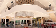 The proposed new entrance to Nottingham Central Library