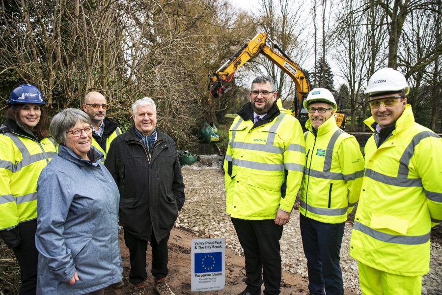 Valley Road Park and The Day Brook Let the River Flow My Nottingham