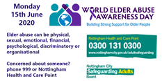 World Elder Abuse Awareness Day - 15 June 2020