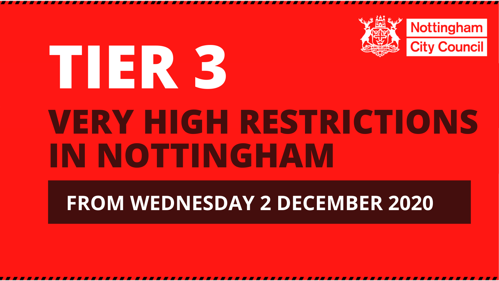 Nottingham to enter Tier 3 Covid19 Restrictions My Nottingham News