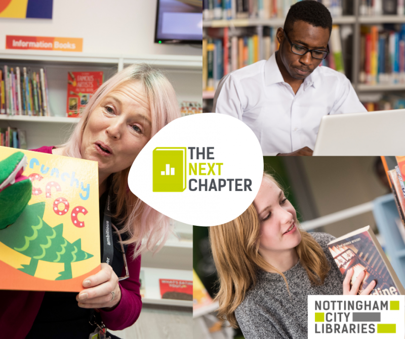 Help write ‘The Next Chapter’ for Nottingham City Libraries