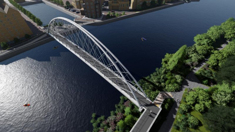 Strong support for new River Trent pedestrian and cycle crossing