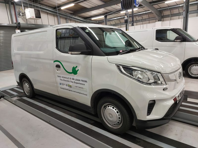 ﻿City firms urged to take advantage of free 30-day electric van trial
