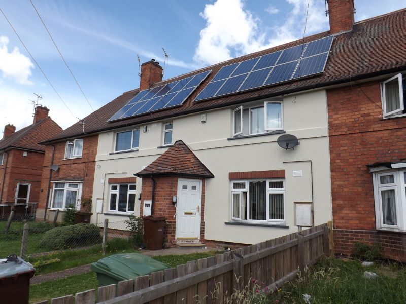 Installations begin on free solar panel scheme for residents