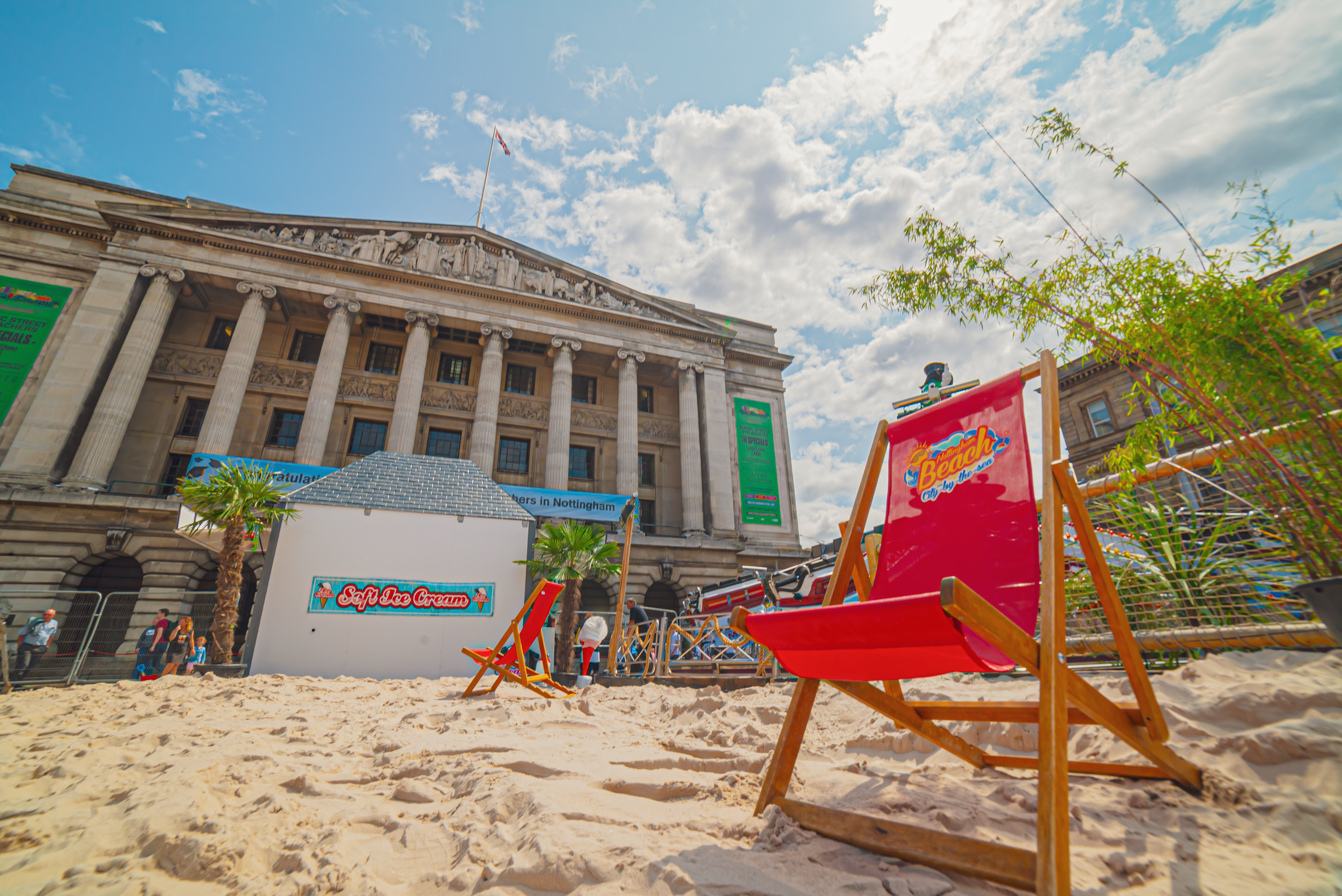 Nottingham Beach with Deckchair