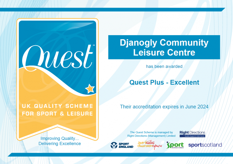 Active Nottingham leisure centre awarded top marks on ‘Quest’ for excellence
