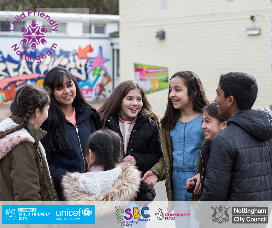 Picture of children talking