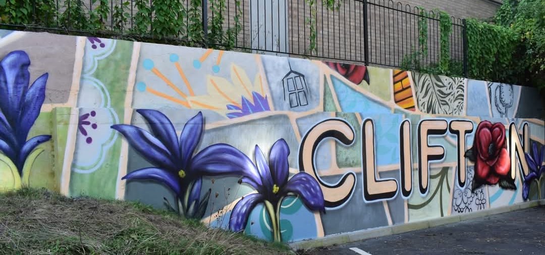 Clifton Pride in Place mural